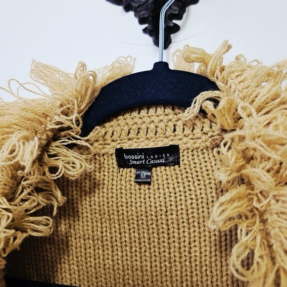 Vintage Y2K Bossini Penny Lane Style Cardigan Size M Wrap EUC - Picture 4 of 4